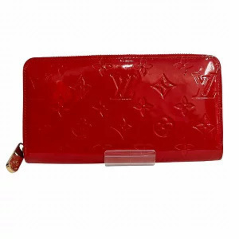 Louis Vuitton Vernis Zippy Wallet Round Zipper Long